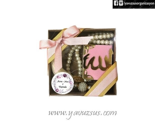 Kutulu Mini Kuran-ı Kerim&Tesbih Hediyelik(20 ad)