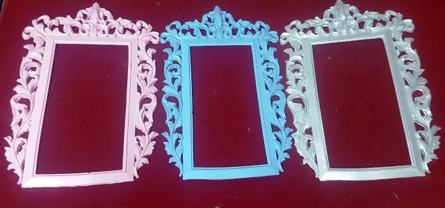 Dikdörgen boş taçlı polyester k.s.(03)(32x50cm) GUMUS ORJ KUTV