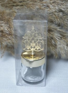 Asetat Kutulu 40 cc metal GÜNEŞ TEPELİKLİ şişe(sultan tepe)