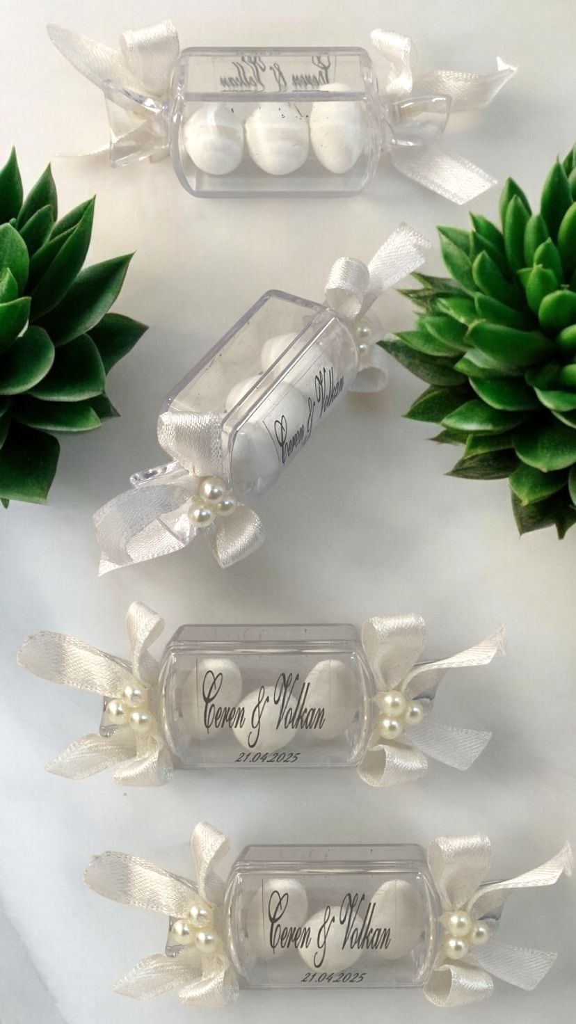 Şeker şeklinde hazır hediyelik ( 20 adet)