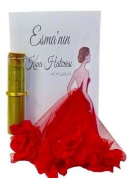 Kına kızı halay mendilli & Şişeli Kına Hediye 20ad