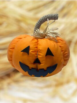 Orta Boy Cadılar Bayr.&Halloween Balkabağı Yastık