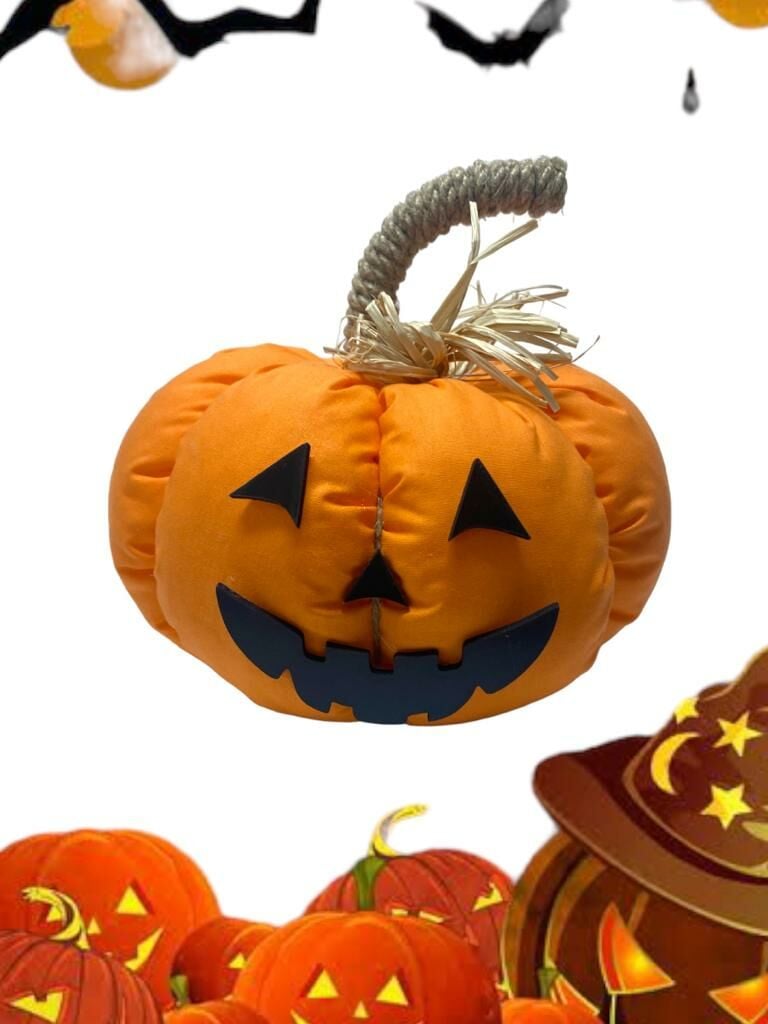 Orta Boy Cadılar Bayr.&Halloween Balkabağı Yastık