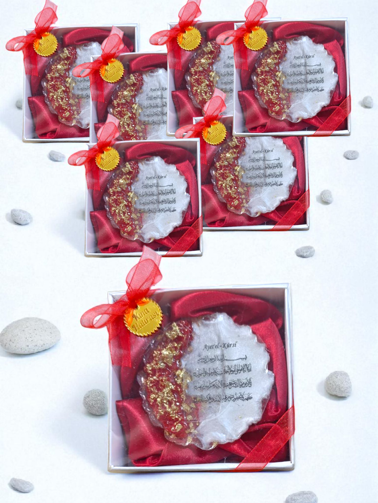 Toka ve epoksi takım kına hediyeliği(20 adet)