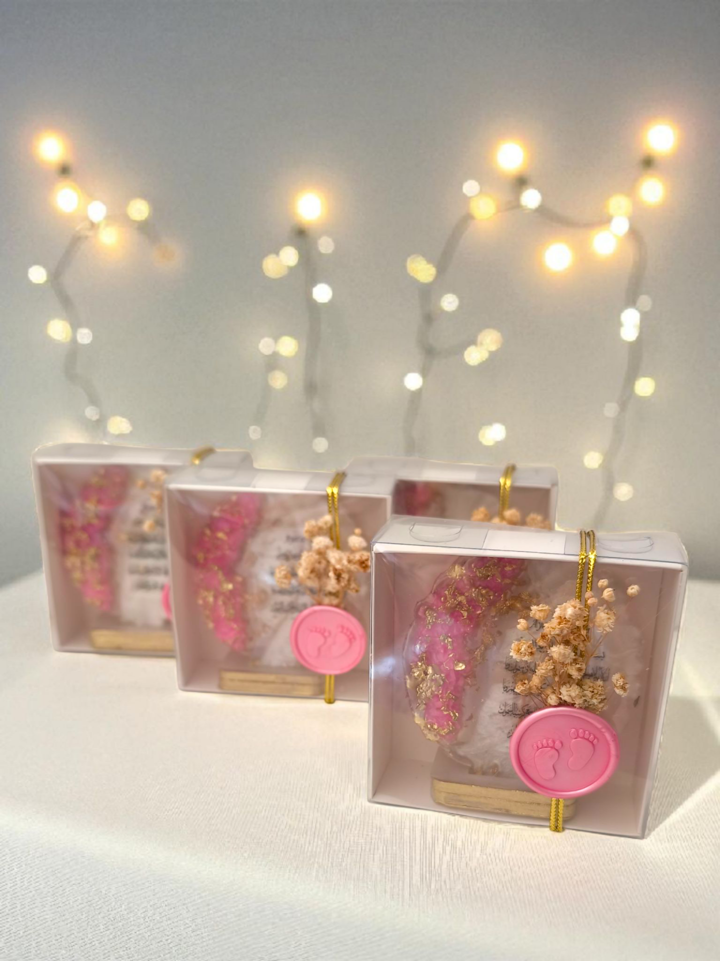 Kutuda Ayaklı epoksi hediyelik(20 adet)