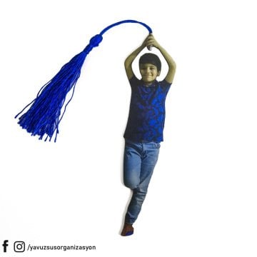 Kişiye Özel Fotoğraf Baskılı Kitap Ayracı 15cm