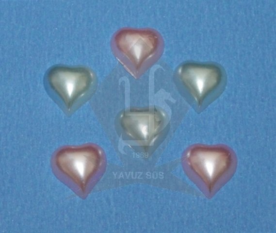 YARIM KALP İNCİ 10 MM (1000ad) PEMBE