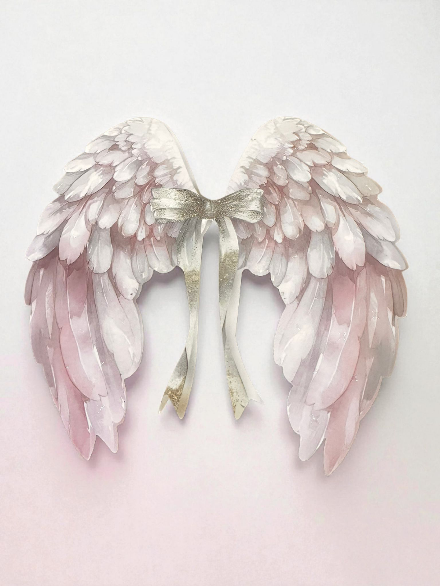 Çift taraf baskılı melek kanadı figür(5 adet)