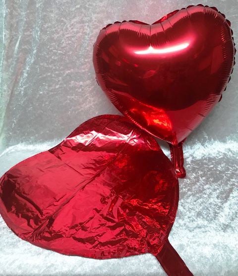 Küçük Folyo Balon Kalp 45cm