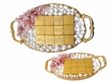 Küçük Boy Kızınızı İstemeye Geldik ÇikolatalıTepsi