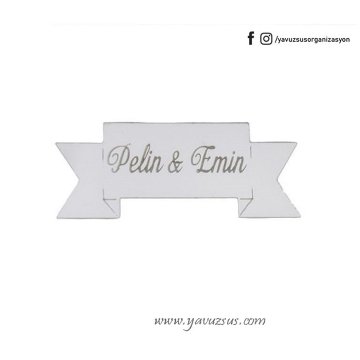 Kuşak şeklinde pleksi  (5*2cm)1mm