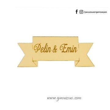 Kuşak şeklinde pleksi  (5*2cm)1mm