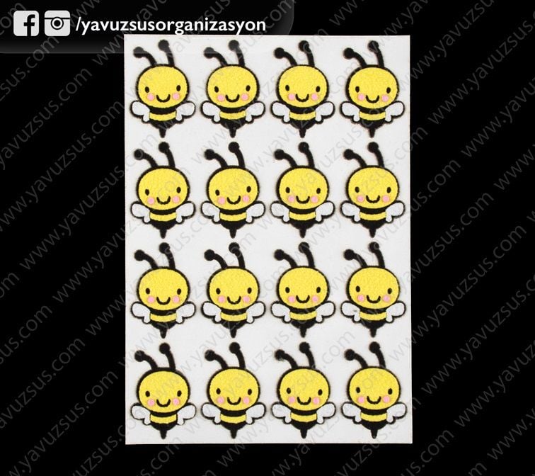 Arı sticker (16ad) (KLD)