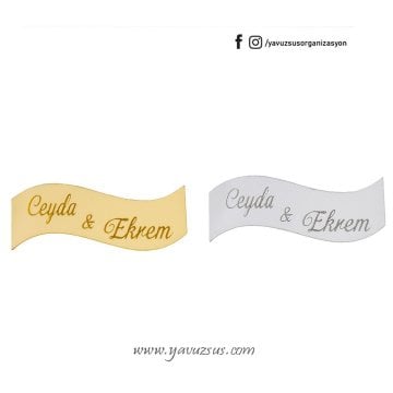 Dalgalı pleksi  (5*2cm)1mm