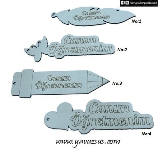 Ahşap Kitap Ayracı