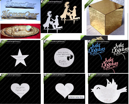 YALNIZCA LAZER ÖZEL SİPARİŞ