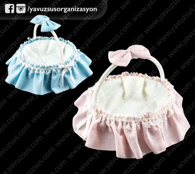 Keten fiyonklu sepet