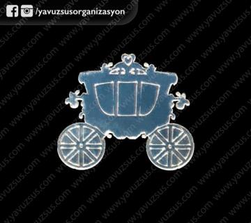 aynalı balkabağı araba sticker (25 ad)