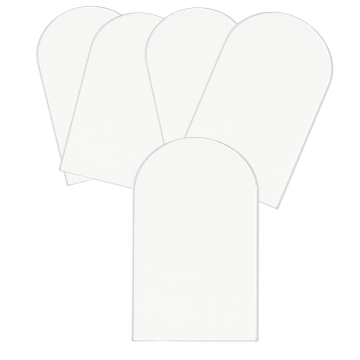 7×4.5cm 2mm şeffaf pleksi