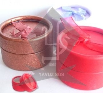 YUVARLAK FİYONKLU KUTU LILA