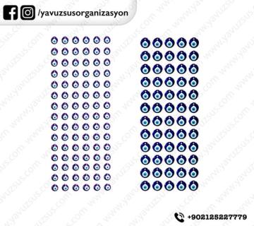 Sticker nazar boncuğu KUCUK