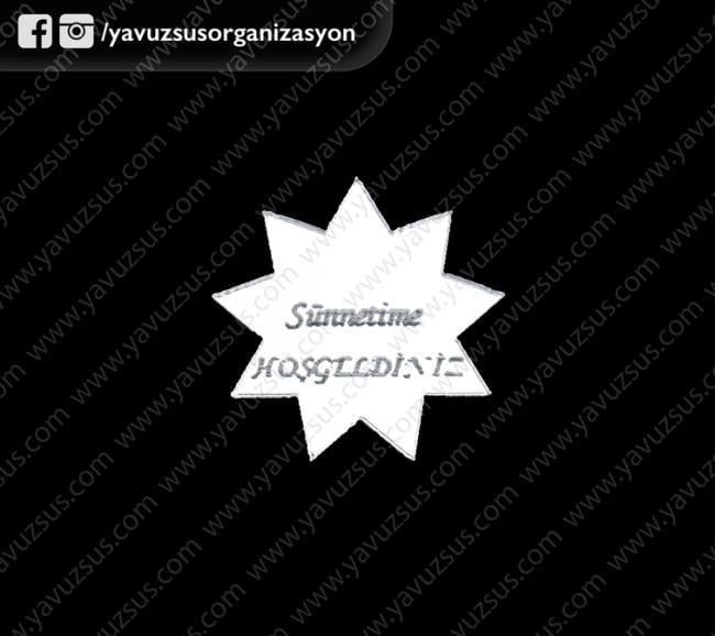 1mm etiket tırtıklı yıldız süs (2,5x2,5)