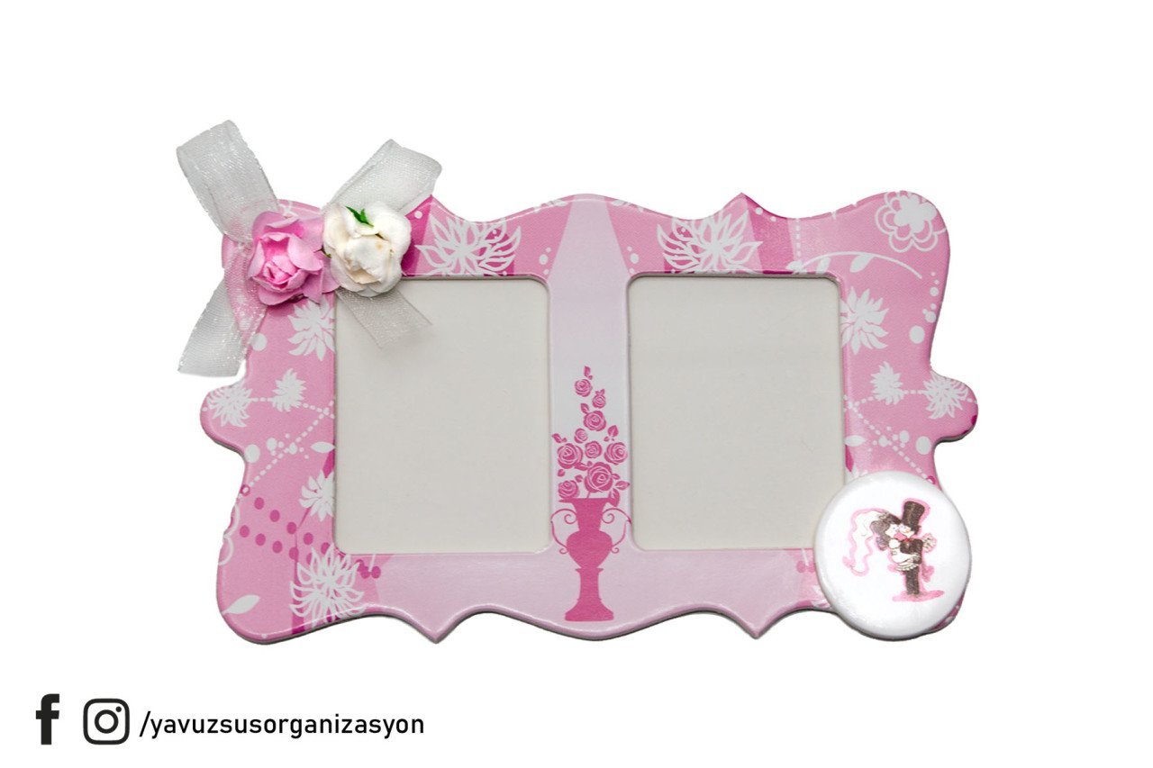 İkili Mıknatıslı Fotoğraf Çerçevesi(20 ad)