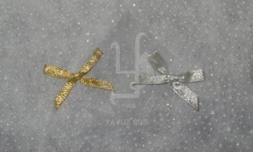 simli küçük hazır fiyonk(50 ad) ALTIN