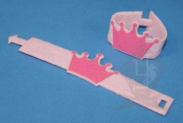 taç peçetelik (3ad)(KLD) PEMBE