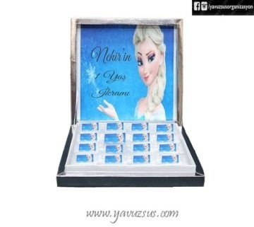 Kişiye Özel Madlen Çikolatalı Kutu