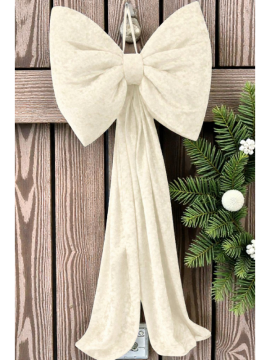 Kadife büyük  yılbaşı ağaç fiyonku