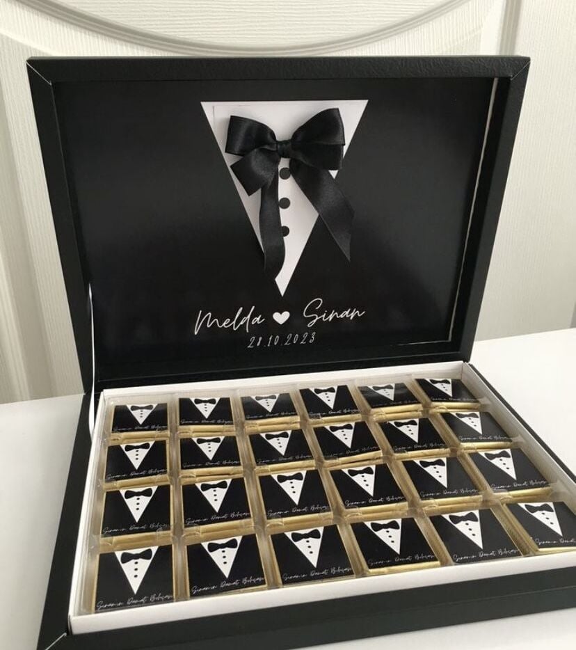 48 li damat bohçası  Çikolata kutusu