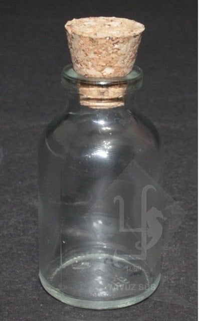 mantarlı şişe küçük (20cc-25cc)