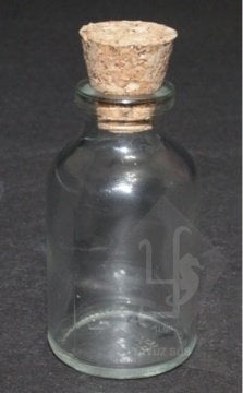 mantarlı şişe küçük (20cc-25cc)