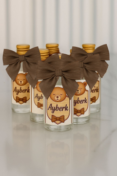 İsme özel 30cc  şişe hediyelik(20 adet)