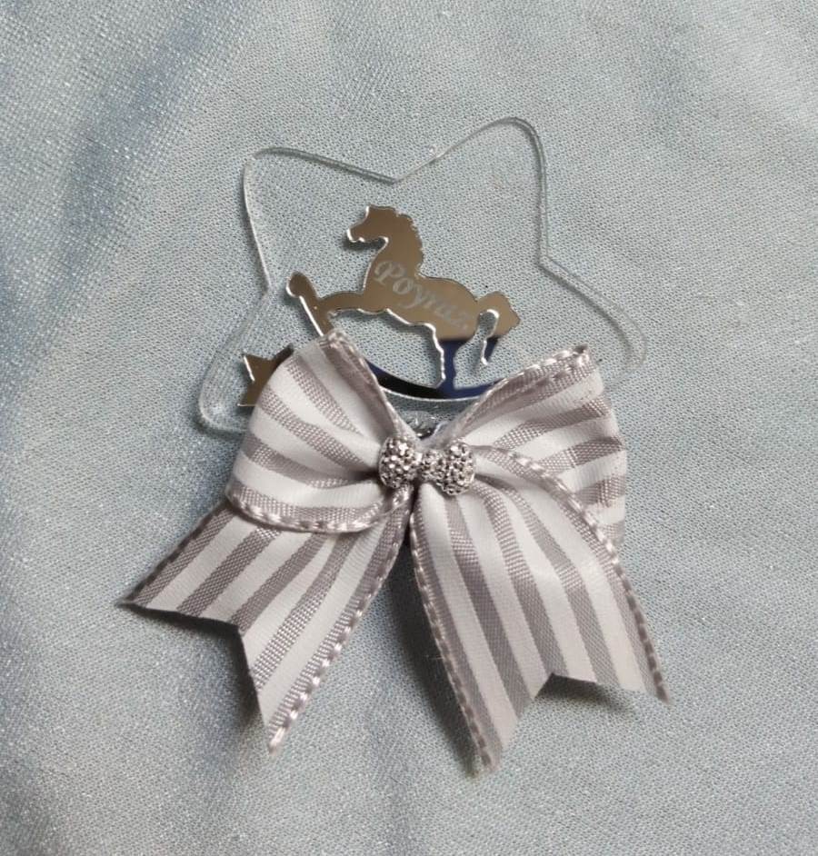 Sallanan At Dekorlu Süslü  Şeffaf Pleksi (20 adet)