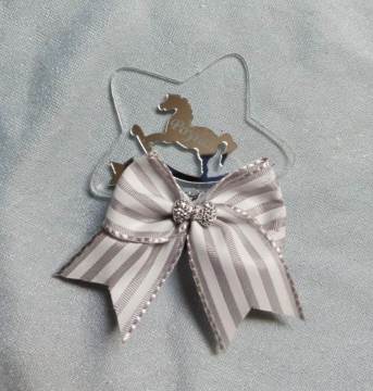 Sallanan At Dekorlu Süslü  Şeffaf Pleksi (20 adet)