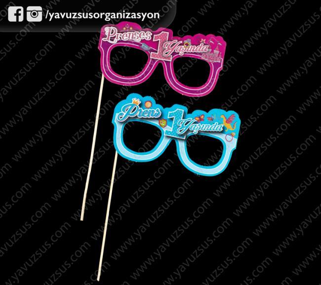 prens&prenses 1 yaş gözlük PEMBE
