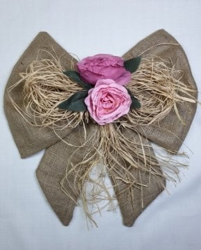 Kraft çiçekli fiyonk