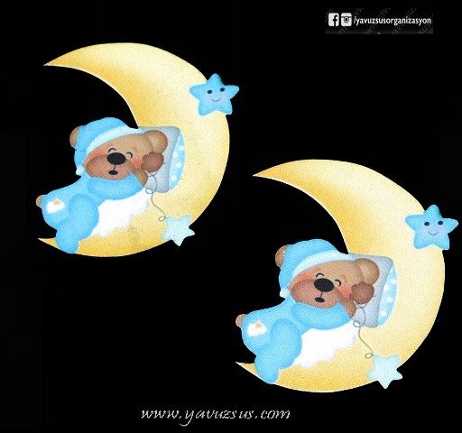 Uv Baskılı Ayda Ayıcık Ahşap Süs(7,5*7,5cm)
