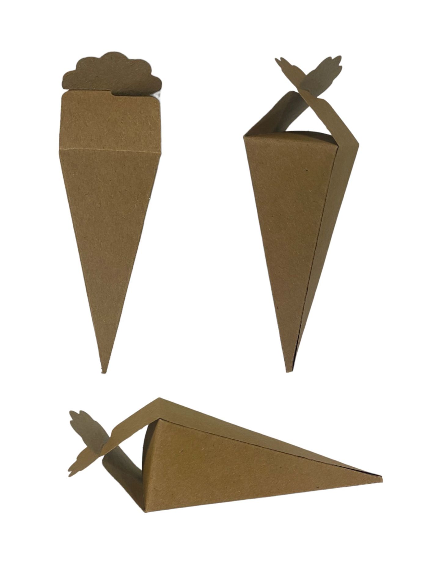 Kraft Rengi Külah Kutu(25adet)