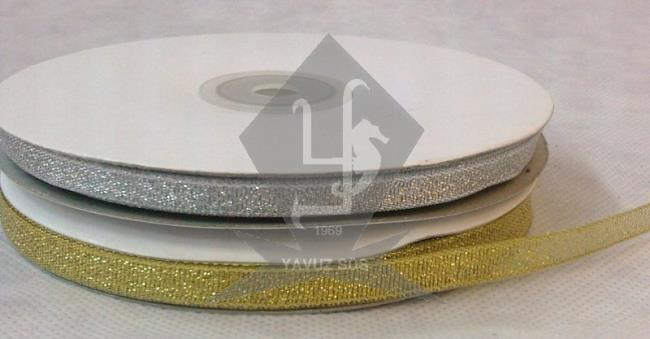 SİMLİ KURDELE 6mm 50mt GUMUS