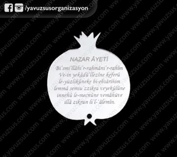 Pleksi Ayetli nar GUMUS