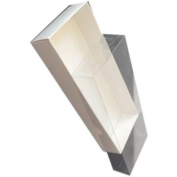 Beyaz Makrome Anahtarlık Kutusu(25 adet)