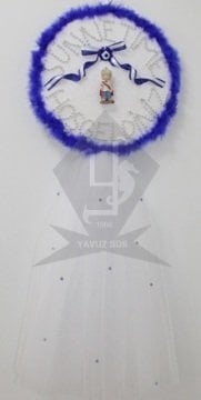 yuvarlak ortişli sünnet çelenki