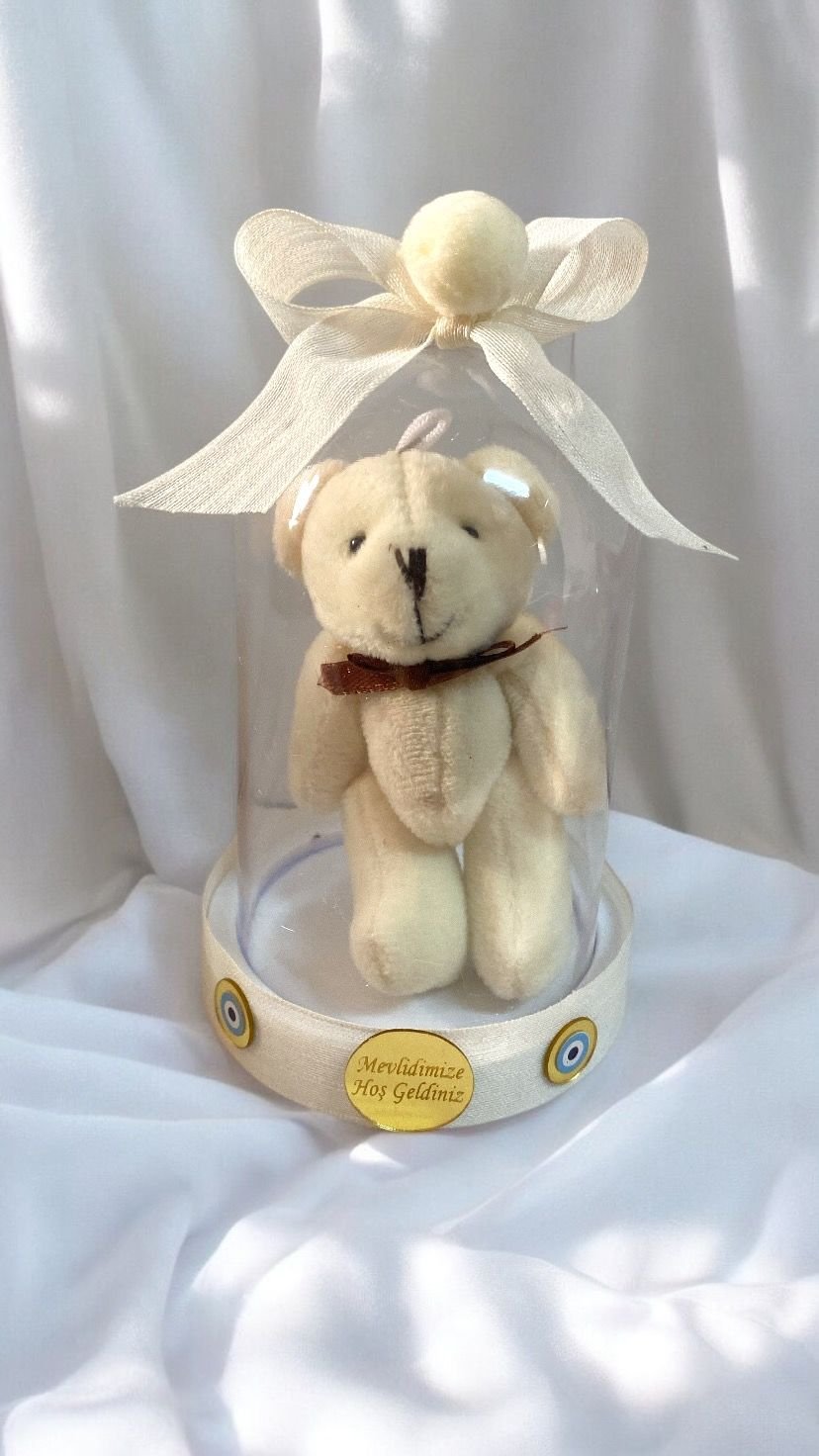 Fanus İçerisinde Ayıcık  Hediyelik(20 adet)