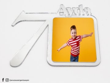 Fotoğraflı & Rakamlı Pleksi Çerçeve