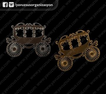 pleksi ufak sindirella araba ALTIN