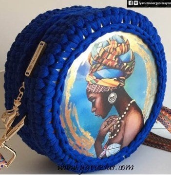 Baskılı Ahşap Çanta Kenarı (Çift)(20cm)