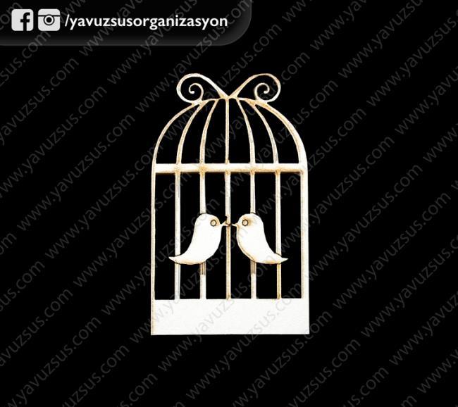 minik ahşap kafes